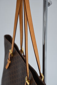 Tote Céline en toile Macadam marron – Vintage