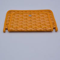 Goyard Plumet Pocket Wallet Goyardine Jaune Soleil