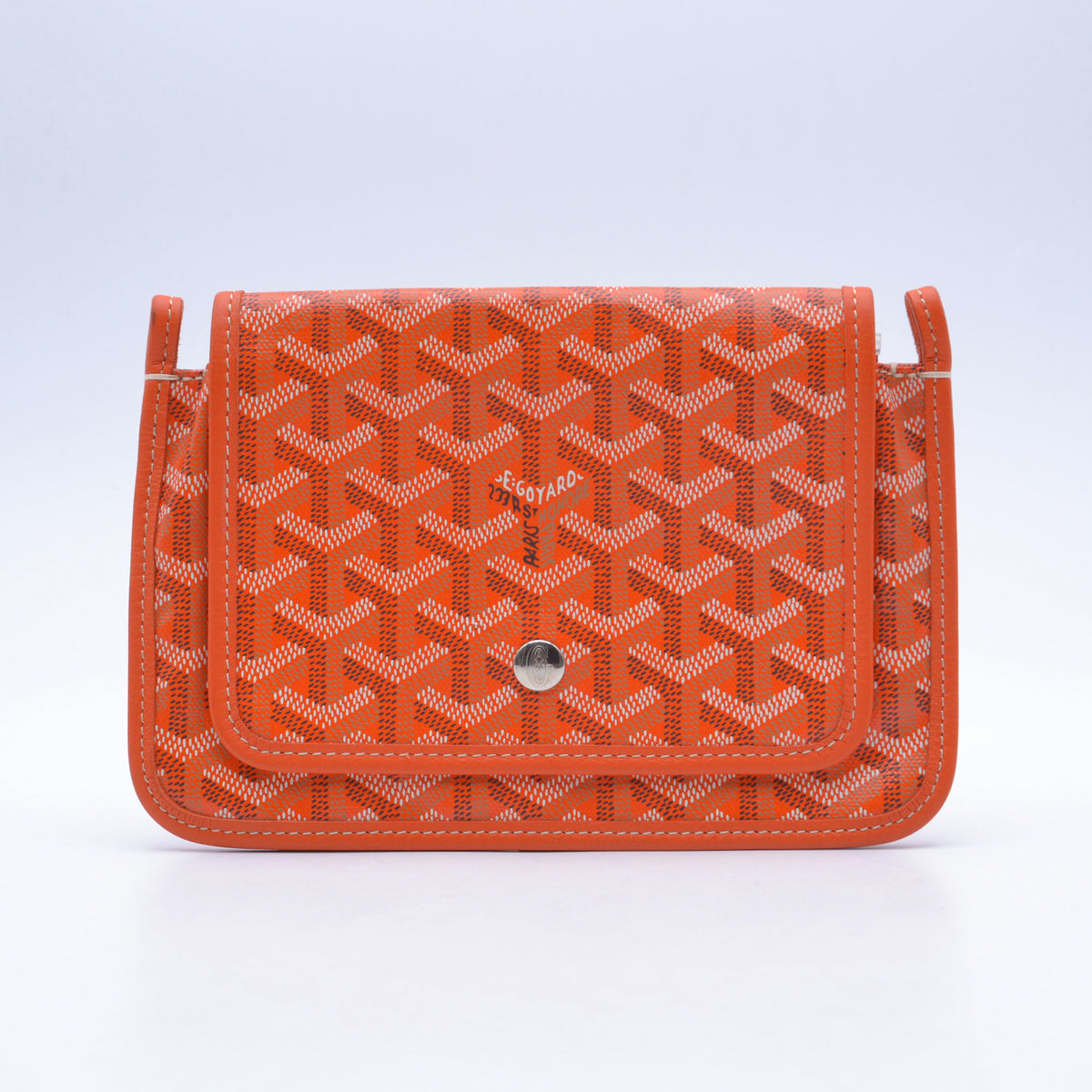 Goyard Plumet Pocket Wallet Goyardine Orange