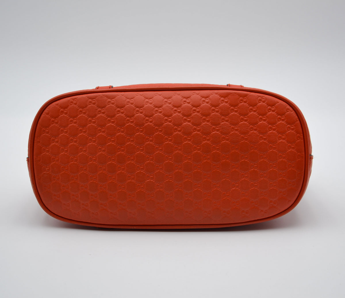 Sac Dome Guccissima cuir orange mandarine