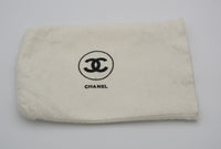 Vintage Chanel Double Flap Bag in Black Quilted Lambskin Leather (1986-1988)