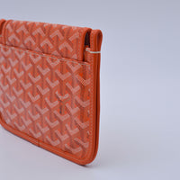 Goyard Plumet Pocket Wallet Goyardine Orange