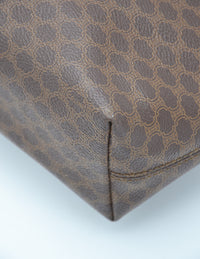 Tote Céline en toile Macadam marron – Vintage