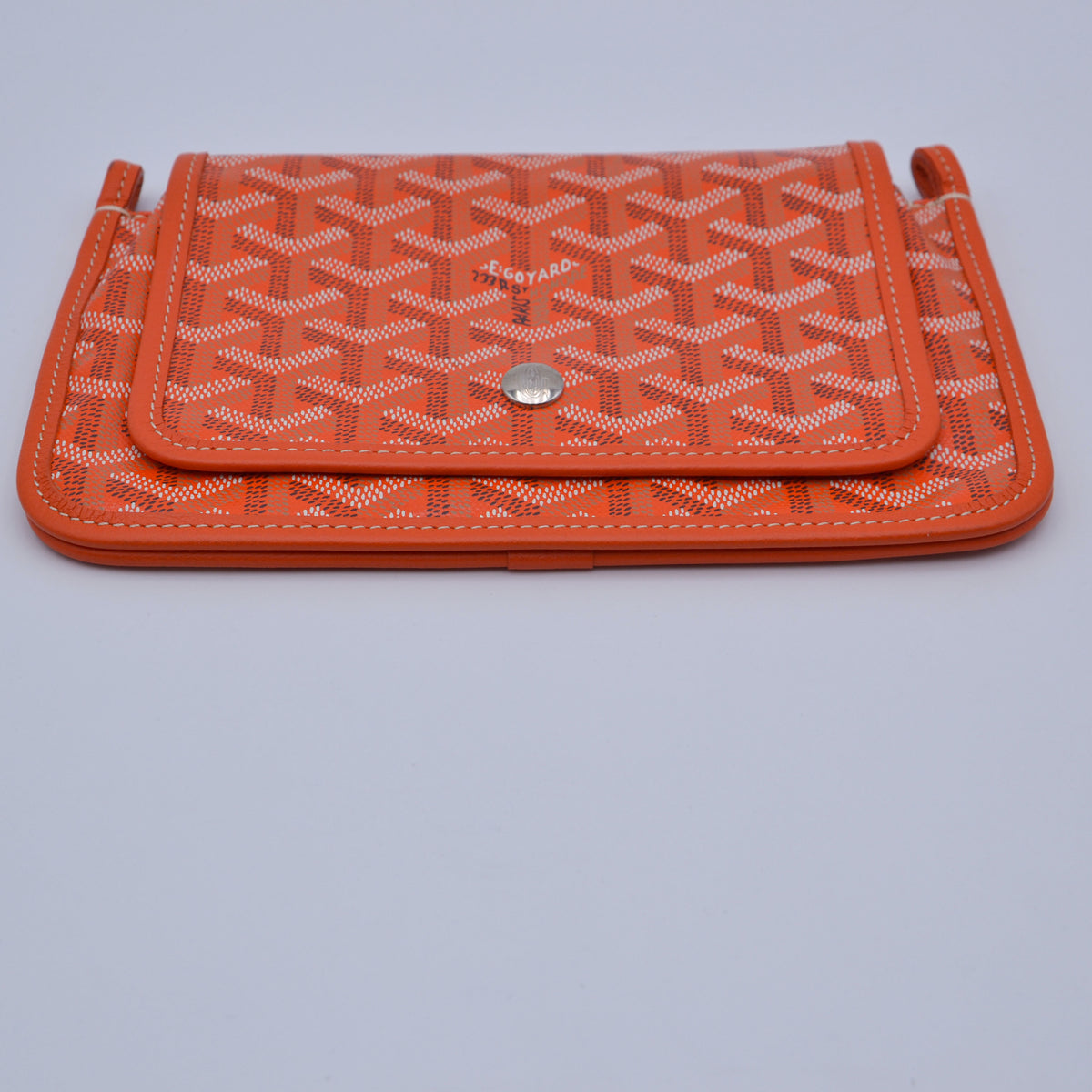 Goyard Plumet Pocket Wallet Goyardine Orange