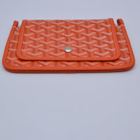 Goyard Plumet Pocket Wallet Goyardine Orange