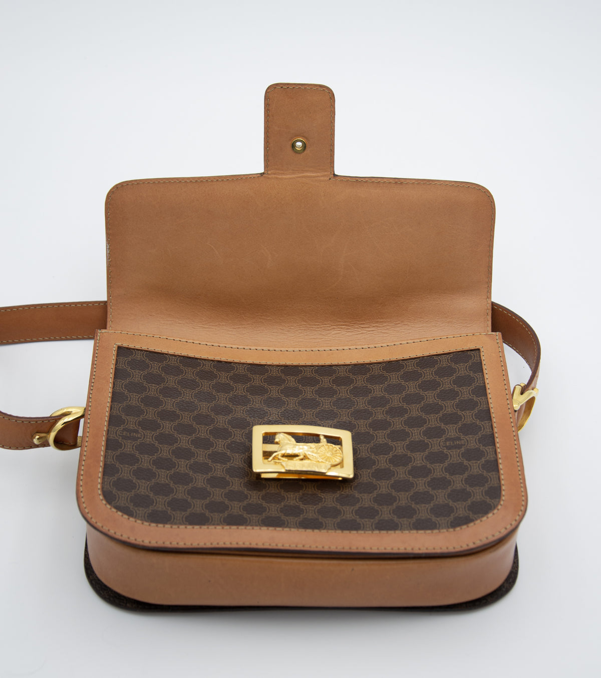 Sac Céline Macadam Vintage Horse Carriage