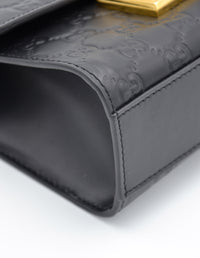 Sac Gucci Padlock Guccissima Noir