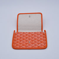 Goyard Plumet Pocket Wallet Goyardine Orange