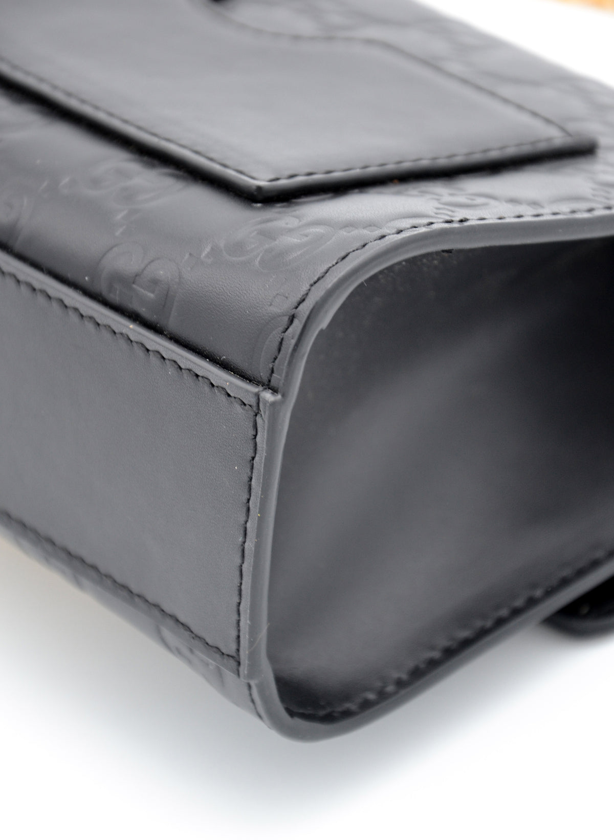 Sac Gucci Padlock Guccissima Noir