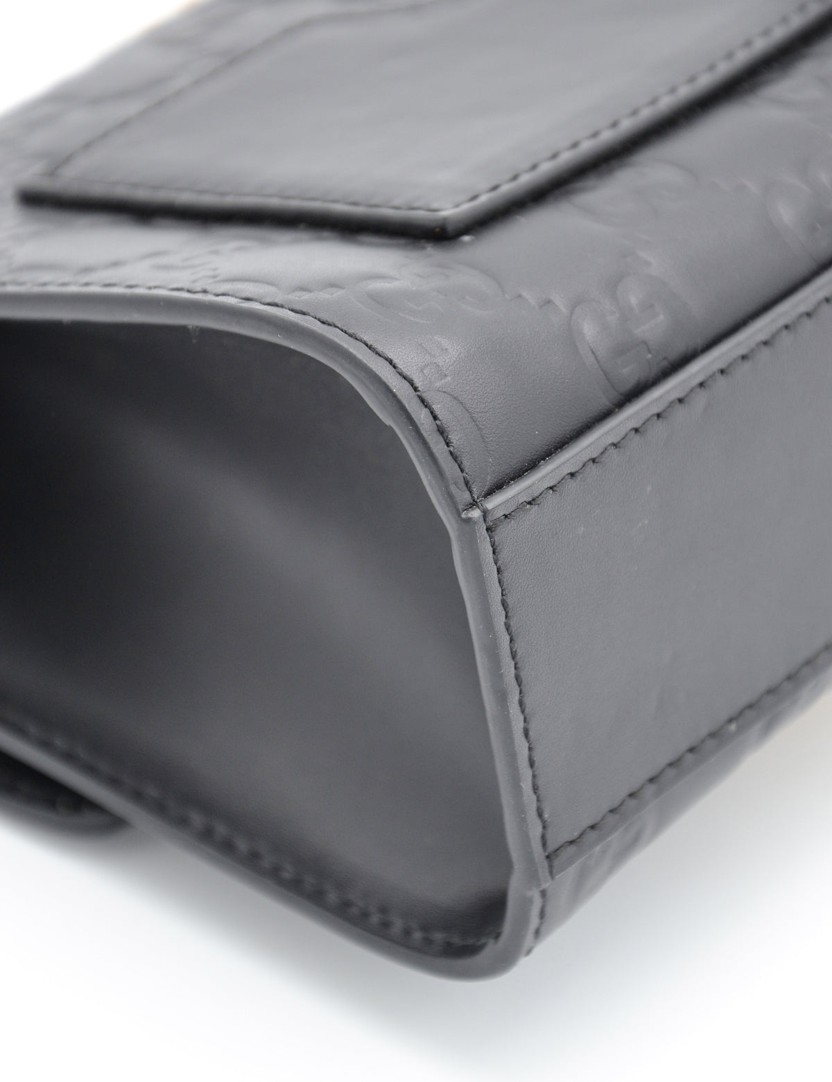 Sac Gucci Padlock Guccissima Noir