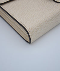 Dionysus Wallet on Chain Gucci blanc