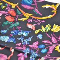 Foulard Hermès Soie Motif Floral