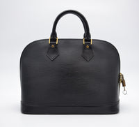 Sac Louis Vuitton Alma Épi Noir
