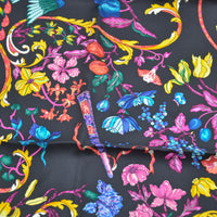Foulard Hermès Soie Motif Floral