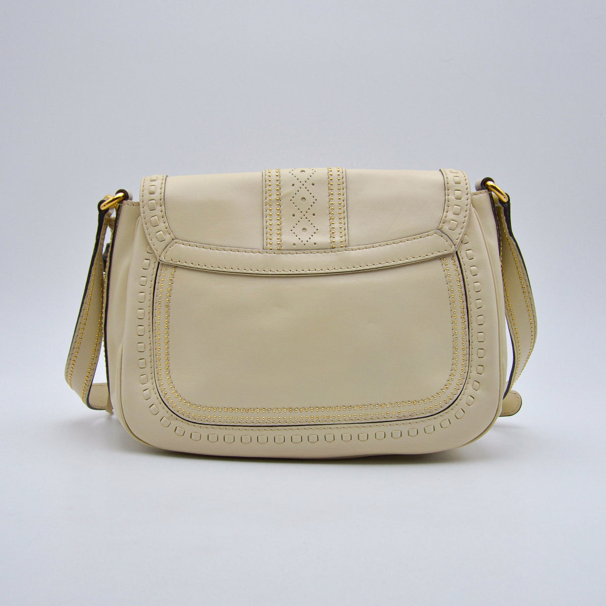 Gucci Snaffle Bit Medium Blanc Cassé
