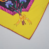 Foulard Hermès Soie Motif Floral