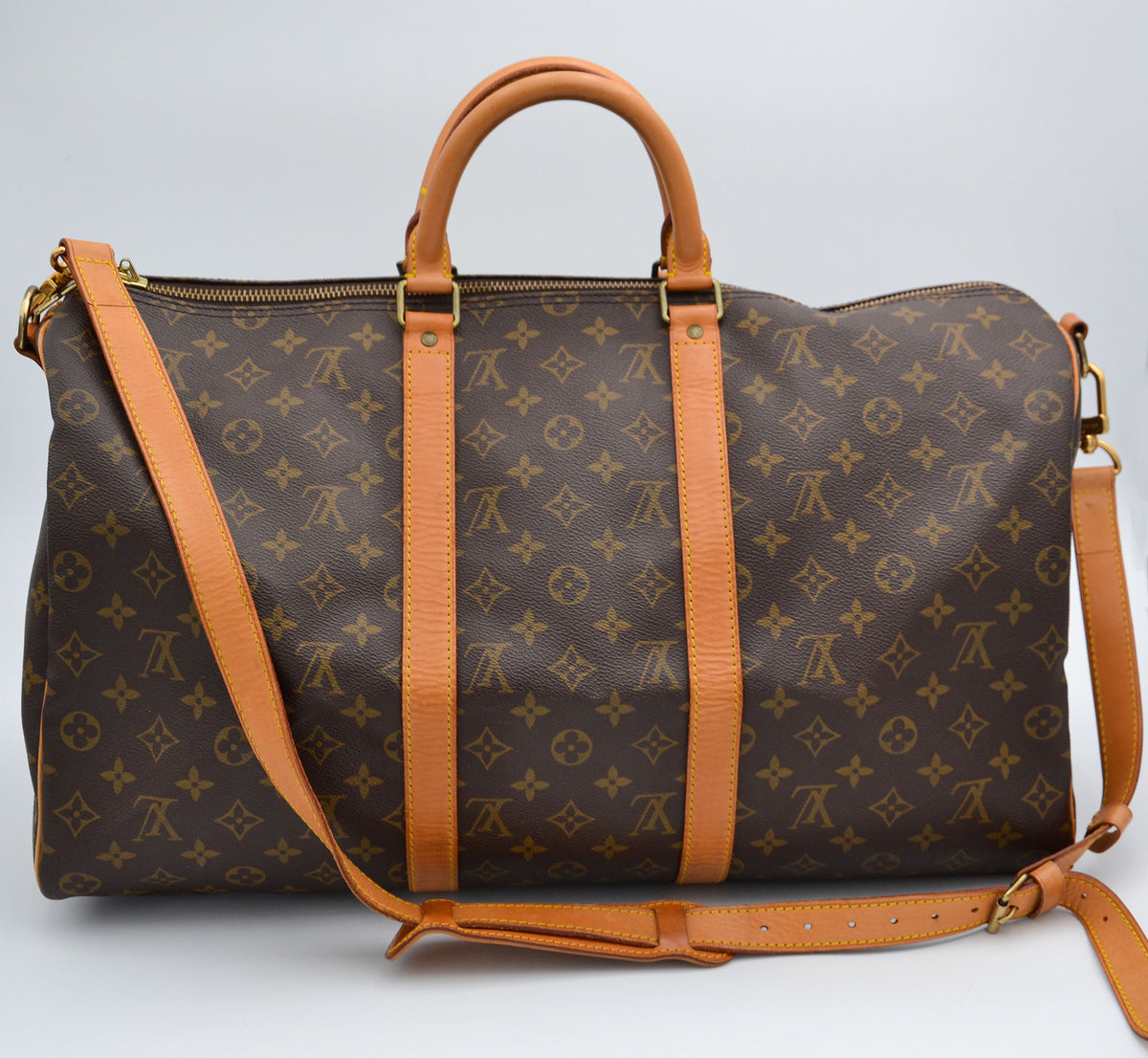 Keepall Bandoulière 50 Louis Vuitton en toile Monogram – Vintage