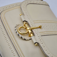 Gucci Snaffle Bit Medium Blanc Cassé