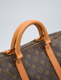 Keepall Bandoulière 50 Louis Vuitton en toile Monogram – Vintage