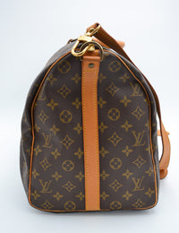 Keepall Bandoulière 50 Louis Vuitton en toile Monogram – Vintage