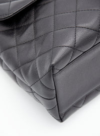 Vintage Chanel Top Handle Kelly Bag in Black Caviar Leather (2002-2003)