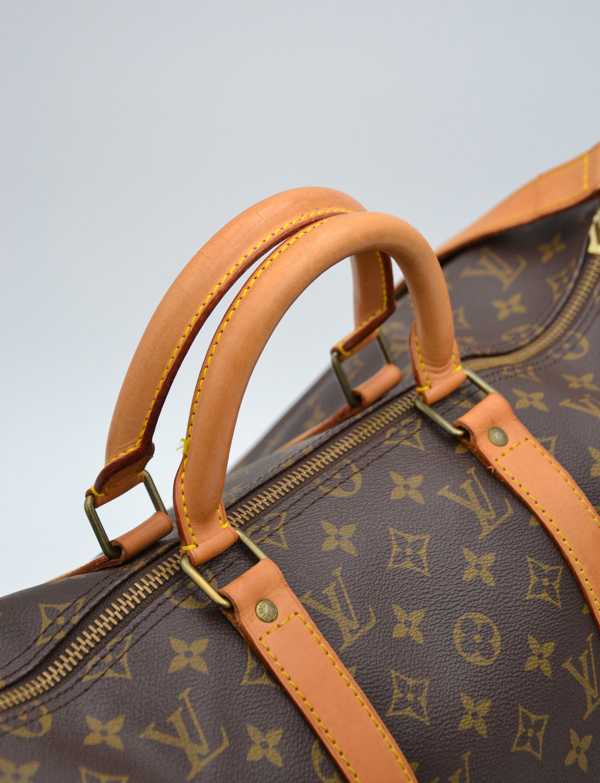 Keepall Bandoulière 50 Louis Vuitton en toile Monogram – Vintage