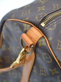 Keepall Bandoulière 50 Louis Vuitton en toile Monogram – Vintage