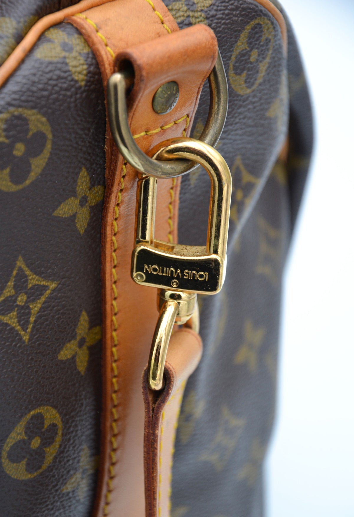 Keepall Bandoulière 50 Louis Vuitton en toile Monogram – Vintage