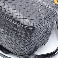 Sac Bottega Veneta Intrecciato noir vintage