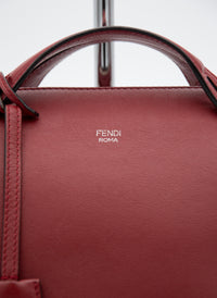 Fendi By The Way Medium Red Leather Bag