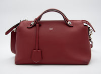 Fendi By The Way Medium Red Leather Bag