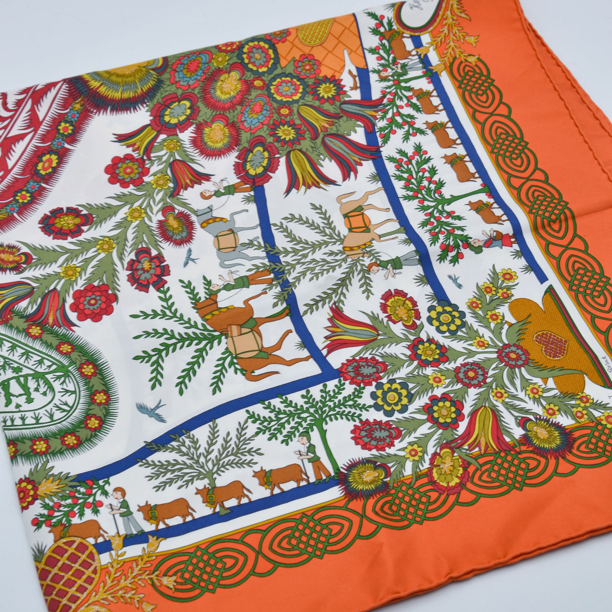 Foulard Hermès "Découpages"