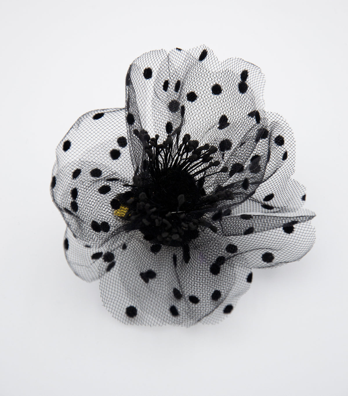 Broche Plumetis Noir Gatsby