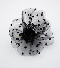Broche Plumetis Noir Gatsby