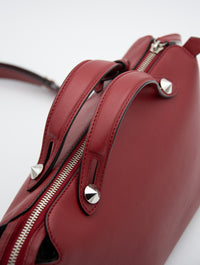 Fendi By The Way Medium Red Leather Bag
