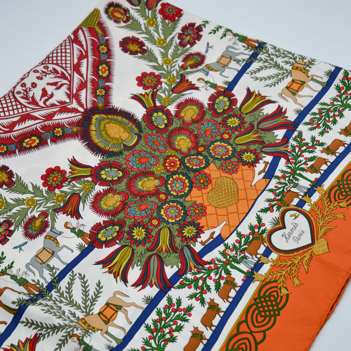 Foulard Hermès "Découpages"