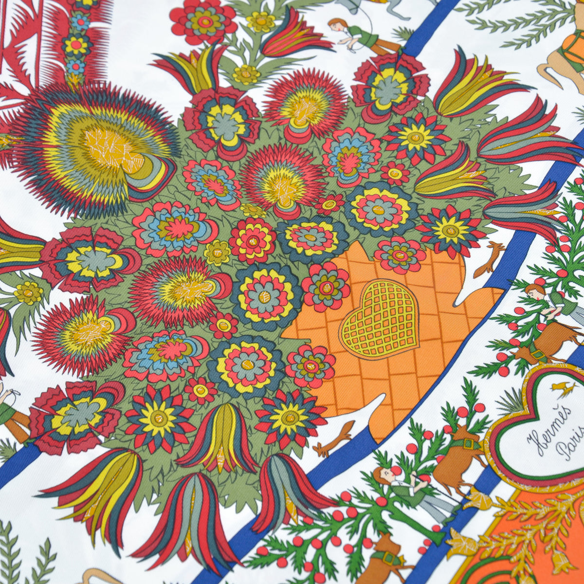 Foulard Hermès "Découpages"