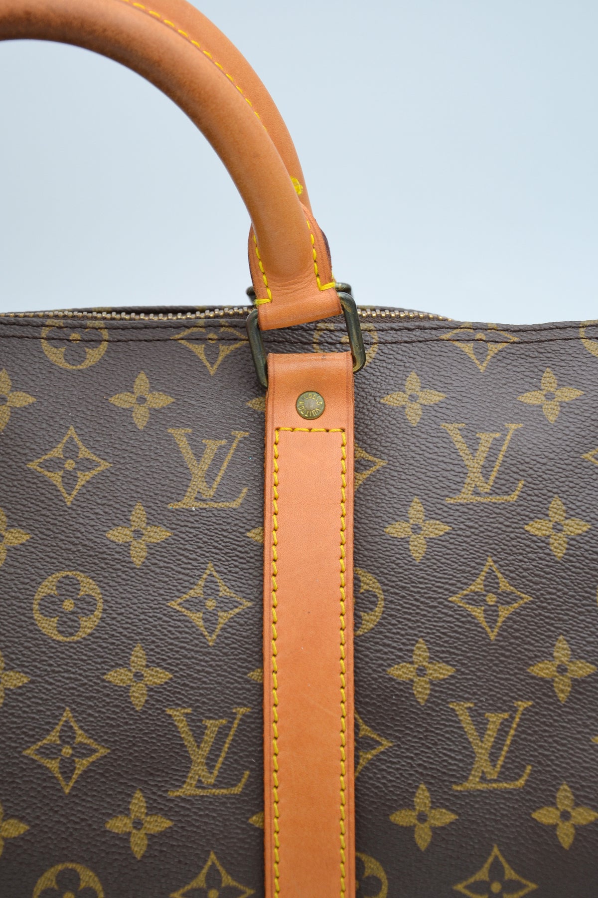 Keepall Bandoulière 50 Louis Vuitton en toile Monogram - cadenas
