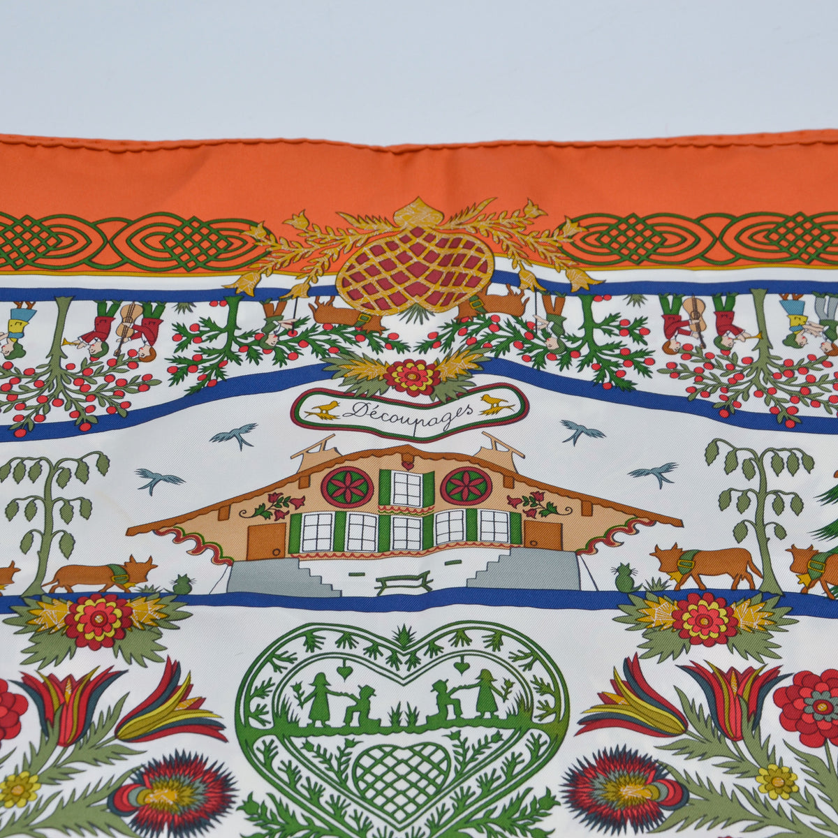 Foulard Hermès "Découpages"