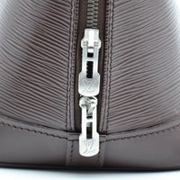Louis Vuitton Alma Cuir Épi Chocolat