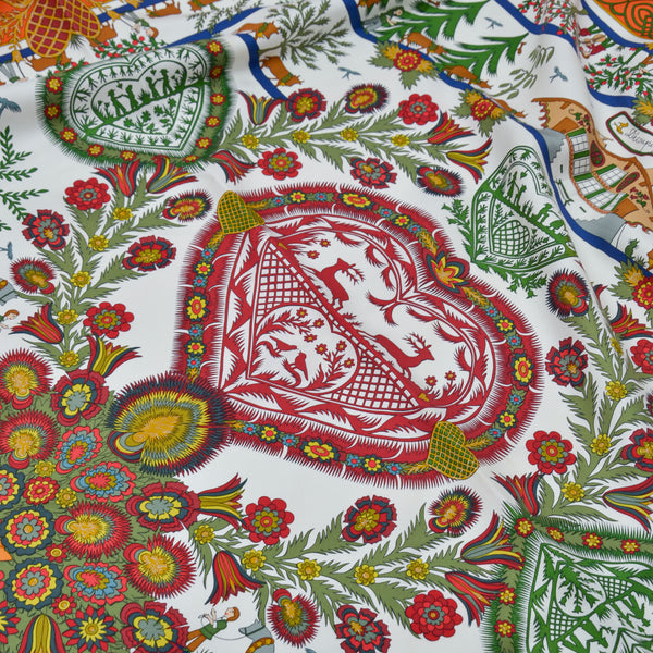 Foulard Hermès "Découpages"