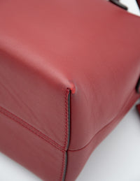 Fendi By The Way Medium Red Leather Bag