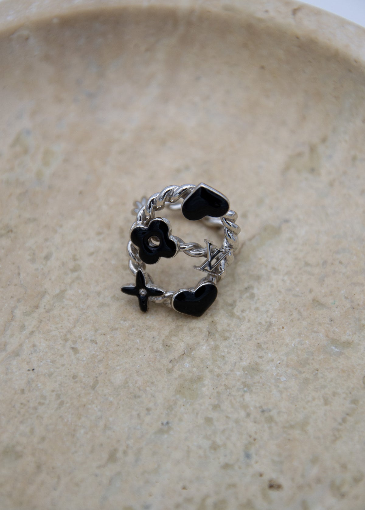 Bague Louis Vuitton Berg Sweet Monogram