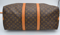 Keepall Bandoulière 50 Louis Vuitton en toile Monogram - cadenas