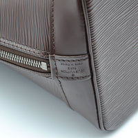 Louis Vuitton Alma Cuir Épi Chocolat