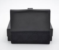 Portefeuille Gucci Vintage Toile GG Noir · Fermoir Jackie