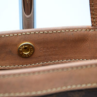 Céline Tote Vintage Grand Format Toile Macadam
