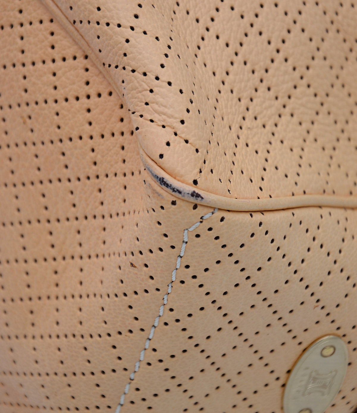 Sac Céline Boogie en Cuir Perforé