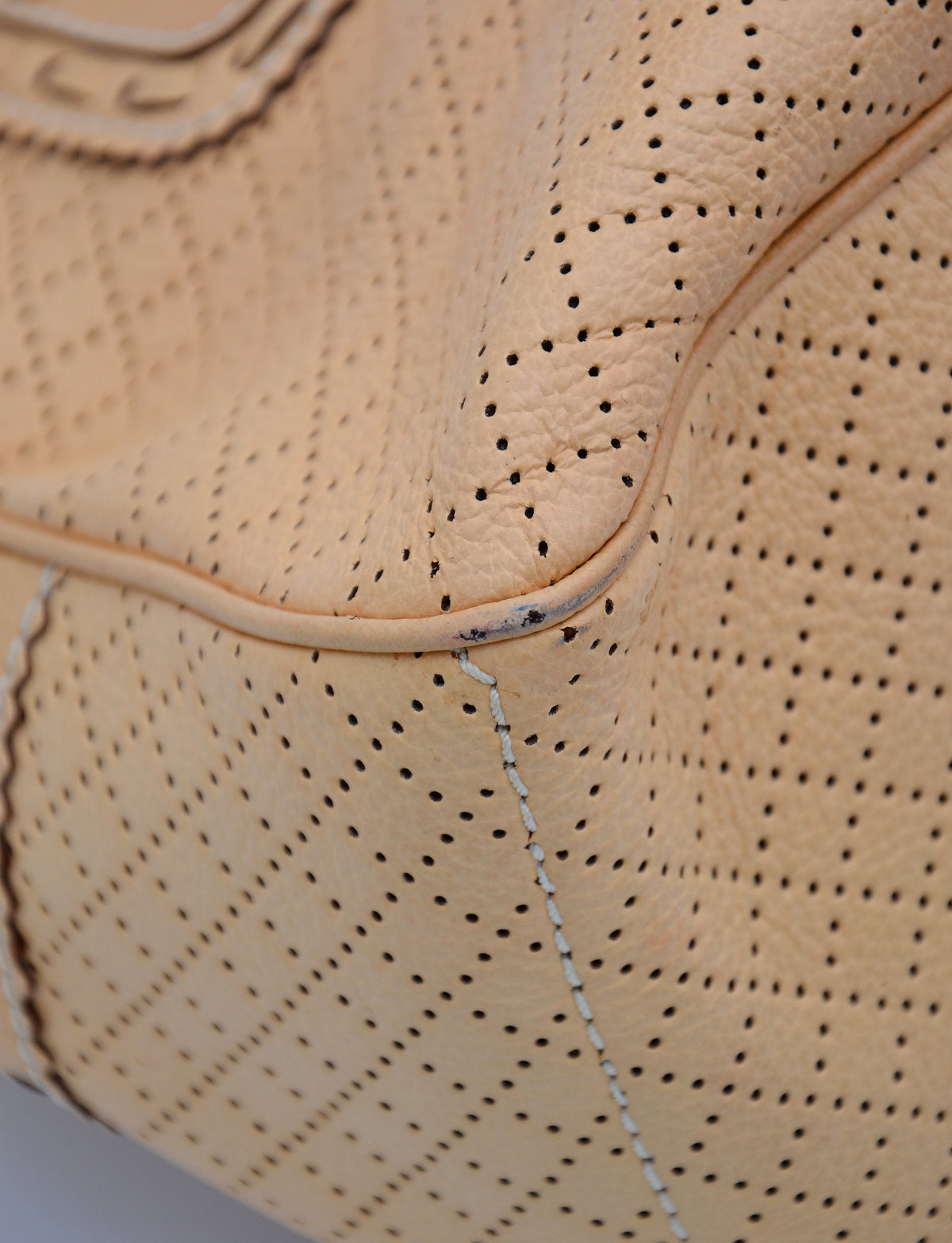 Sac Céline Boogie en Cuir Perforé