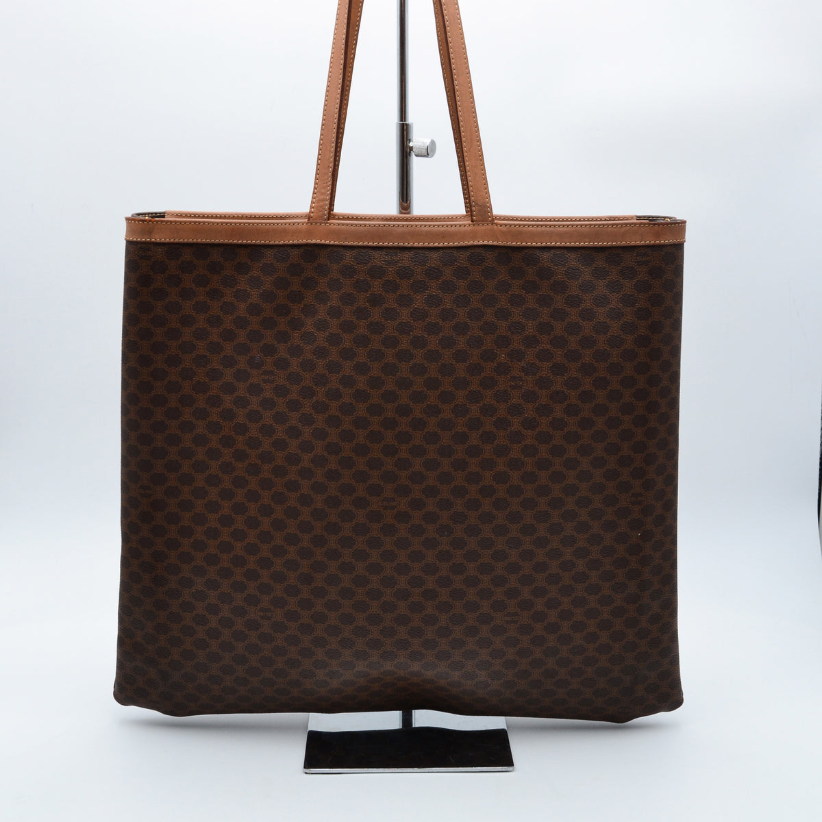 Céline Tote Vintage Grand Format Toile Macadam